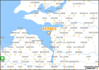 map of Perbes