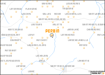 map of Perbin