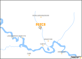 map of Perca