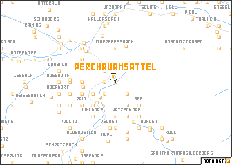 map of Perchau am Sattel