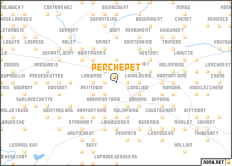 map of Perchepet