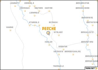 map of Perche