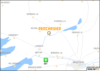 map of Perch River