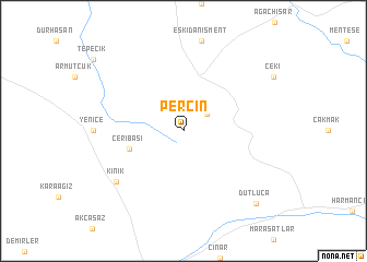 map of Perçin