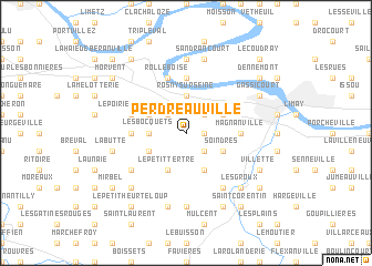 map of Perdreauville