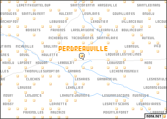 map of Perdreauville