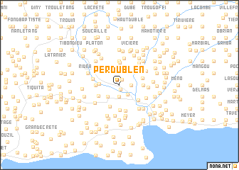 map of Perdu Blen