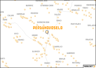 map of Perduhovo Selo