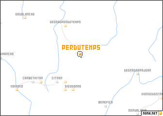 map of Perdu Temps