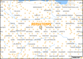 map of Perdu Temps