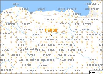 map of Perdu