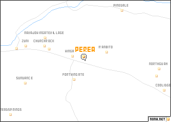 map of Perea