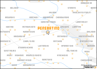 map of Perebatino