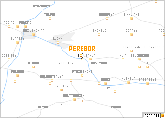 map of Perebor