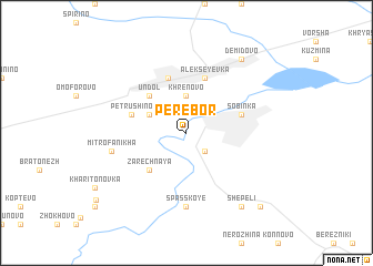 map of Perebor