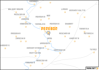 map of Perebor
