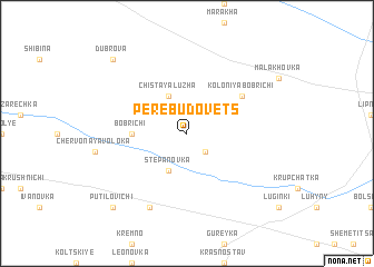 map of Perebudovets