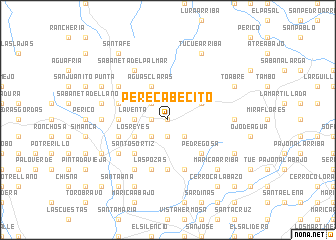 map of Perecabecito