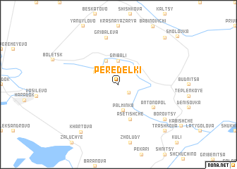 map of Peredelki