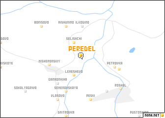 map of Peredel