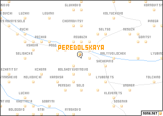 map of Peredol\