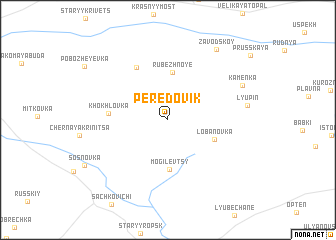 map of Peredovik