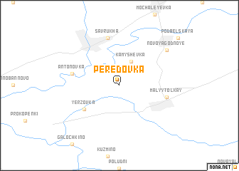 map of Peredovka