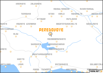 map of Peredovoye