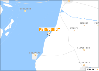 map of Peredovoy