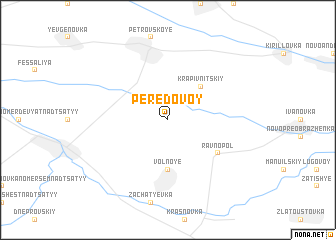 map of Peredovoy