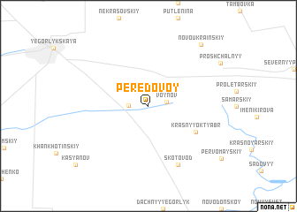 map of Peredovoy