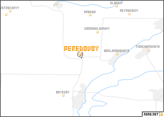 map of Peredovoy