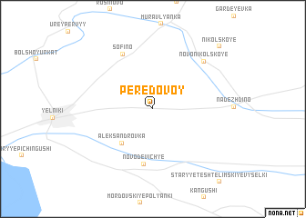 map of Peredovoy