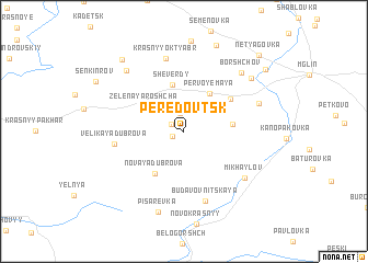 map of Peredovtsk