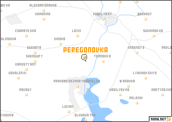 map of Peregonovka