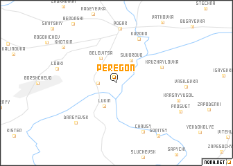 map of Peregon