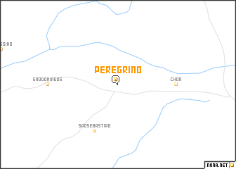 map of Peregrino