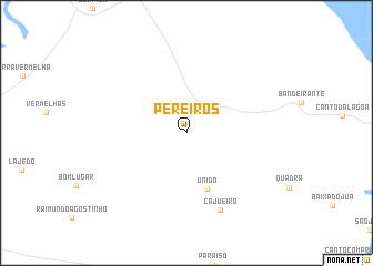 map of Pereiros