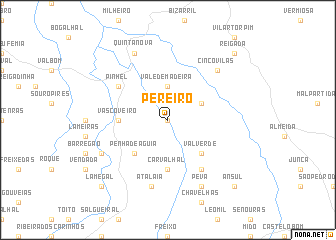 map of Pereiro