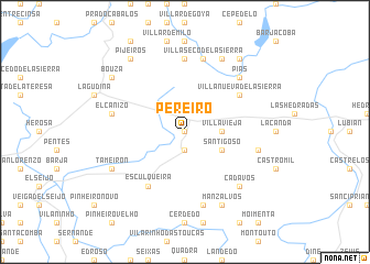 map of Pereiro