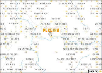 map of Pereiro