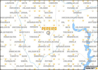 map of Pereiro