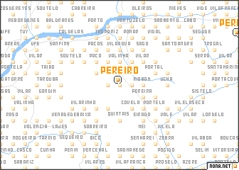 map of Pereiro