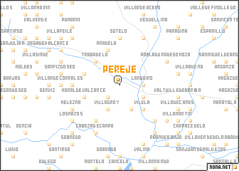 map of Pereje