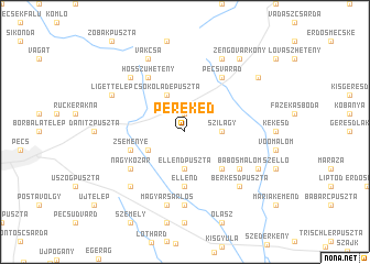 map of Pereked