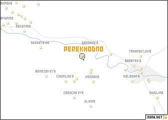 map of Perekhodno