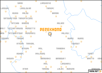 map of Pé Ré Khóno