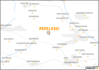 map of Pereleski