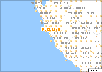 map of Pereliya