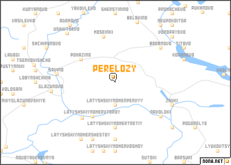 map of Perelozy